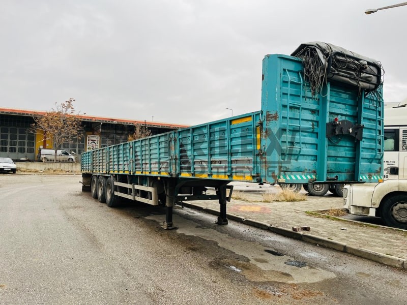 used flat-bed semi-trailer
