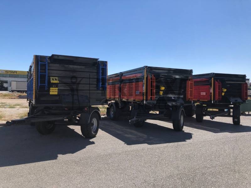 New Turn-Table Agricultural Tipper Trailer For Sale