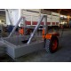cable drum trailer for transport drums