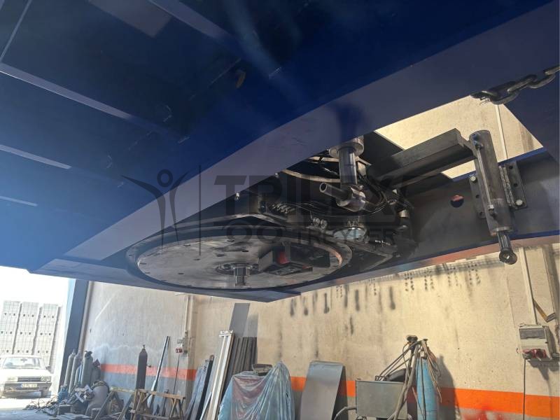 4 dingilli önden yüklemeli lowbed