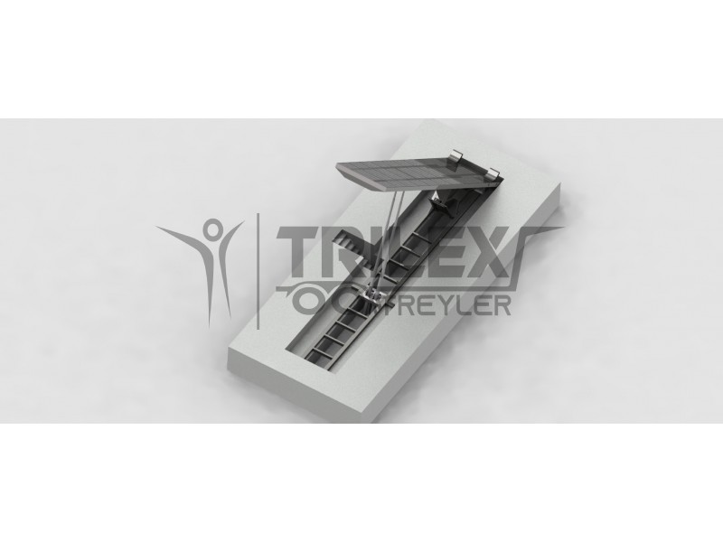 60-80-100 tons load discharge platform