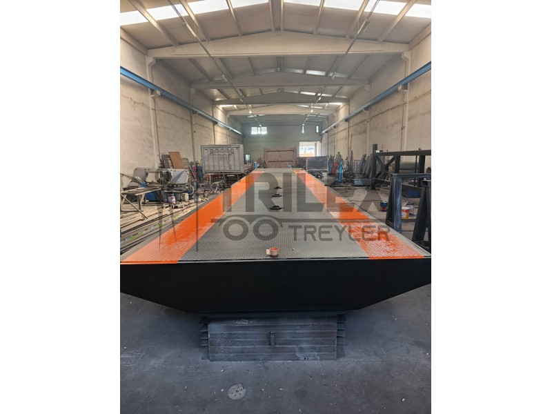 Hydraulic Truck Unloading Platform / Truck Dumpers