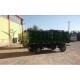 10 tons capacity turntable agricultural tipper trailer