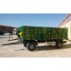 10 tons capacity turntable agricultural tipper trailer