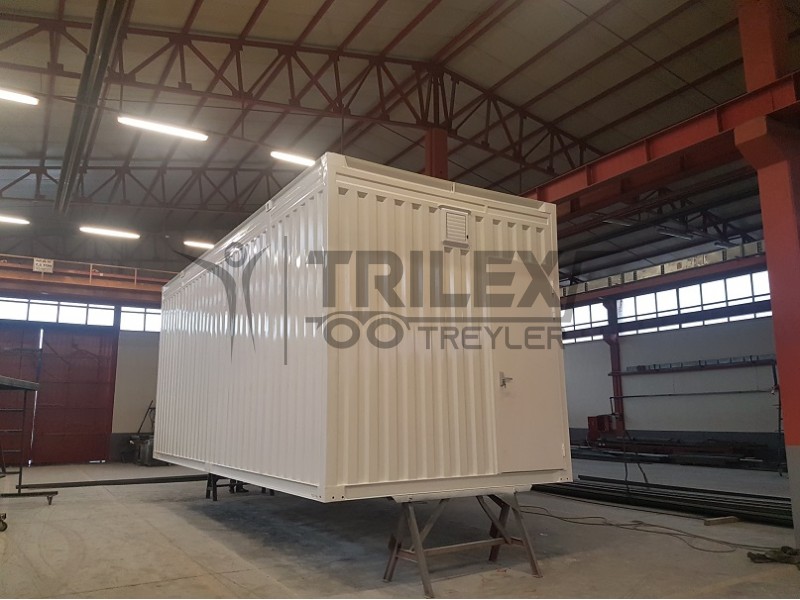 energy storage container for mobile substation