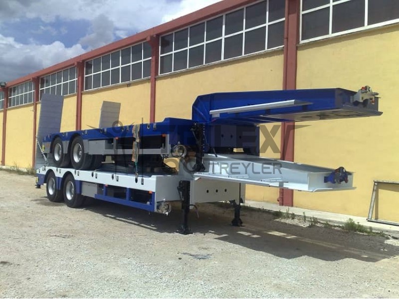 2 Axles Low-Bed Trailer