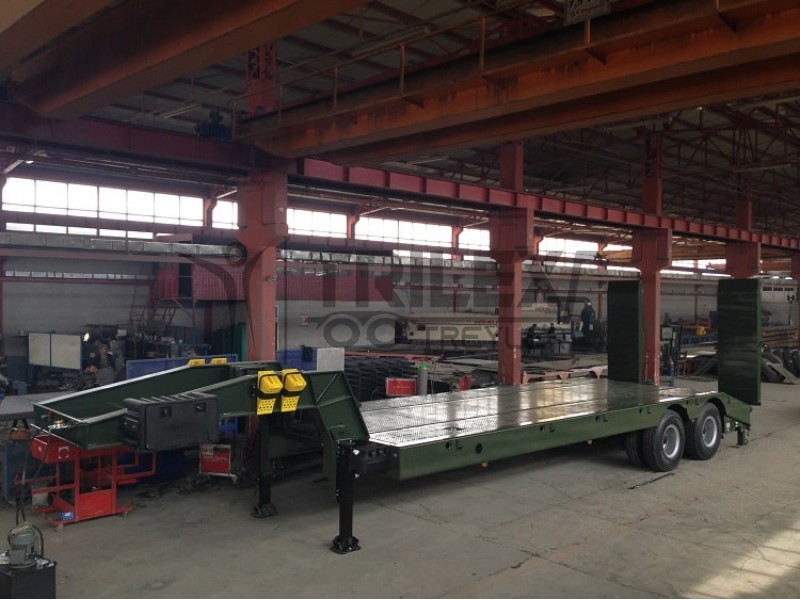 2 Axles Low-Bed Trailer