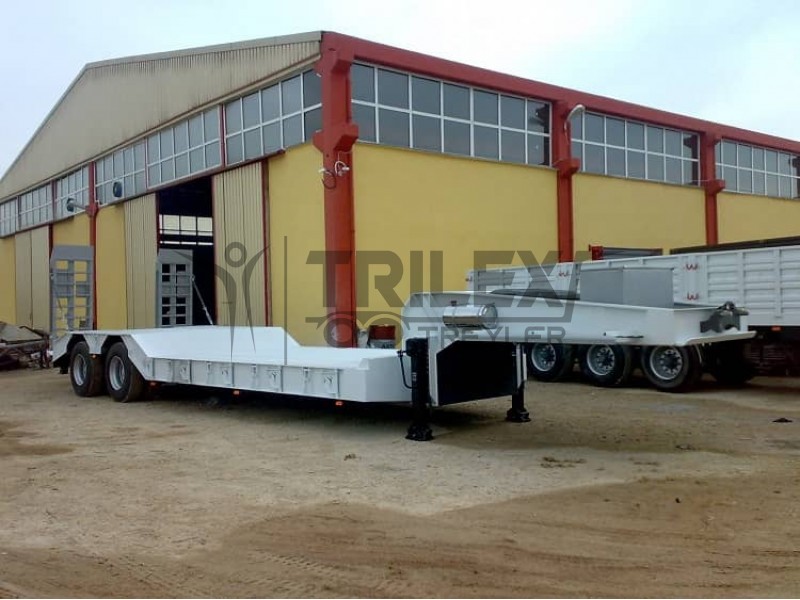 2 Axles Low-Bed Trailer