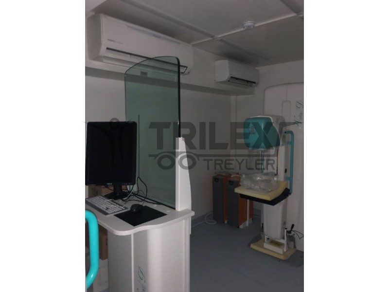 Mammography cancer screening truck