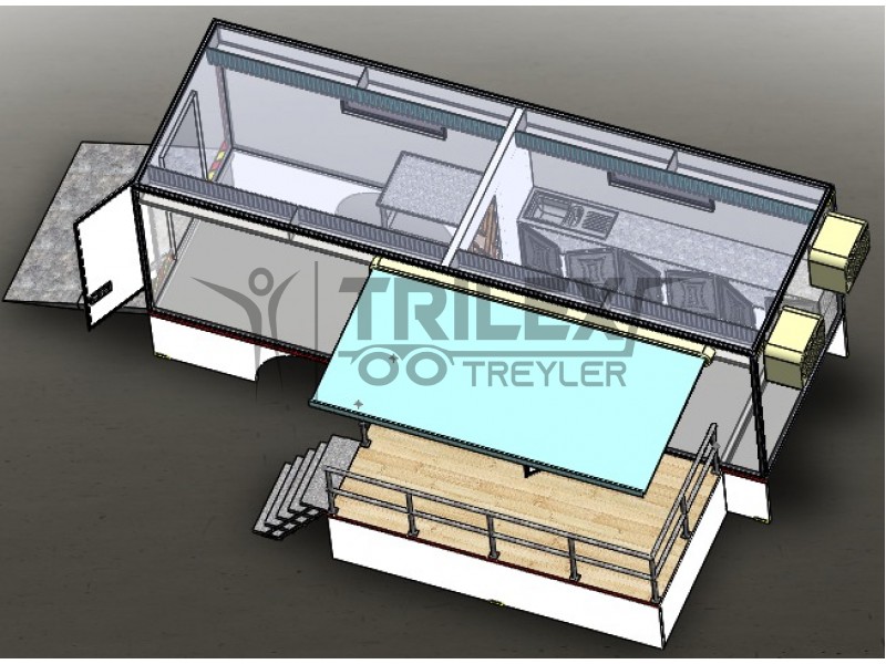 Mobile Polyclinic Truck Superstructure