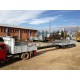 Sale Telescopic Chassis Flat-Bed Semi-Trailer