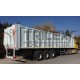 sale compression system garbage and waste transfer semi-trailer
