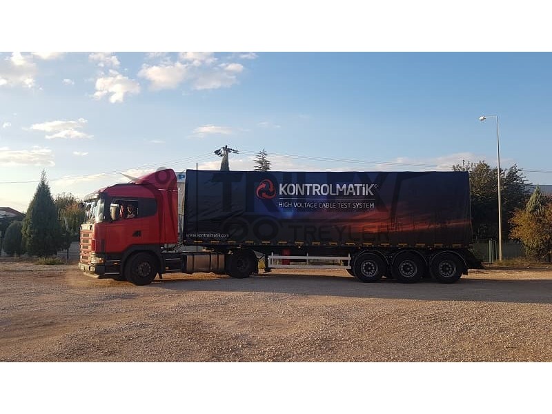 high voltage cable test system semitrailer