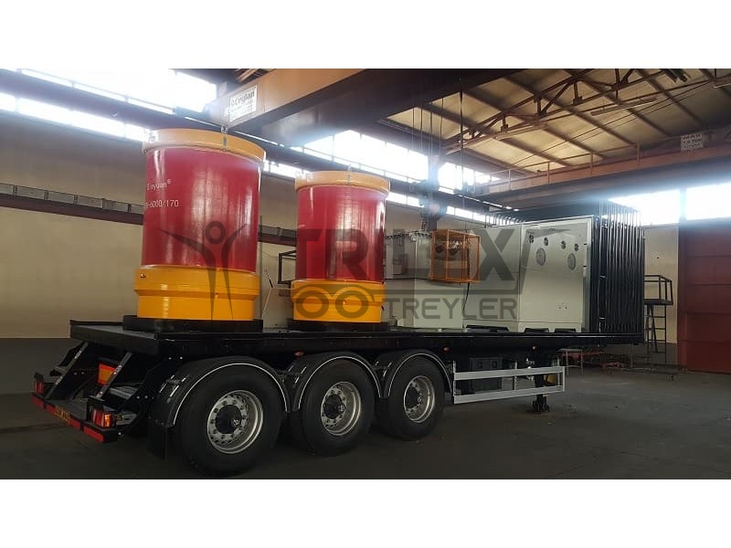 High Voltage Cable Test System Semi Trailer