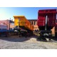 Rear tipping heavy duty tipping semi trailer