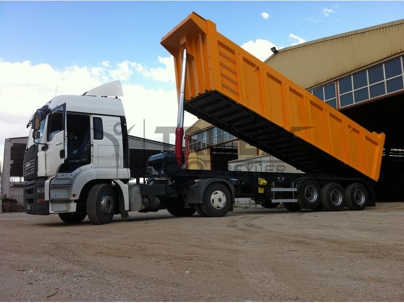 Rock Type Tipping Semi Trailer