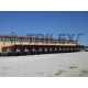 Rear tipping heavy duty tipping semi trailer