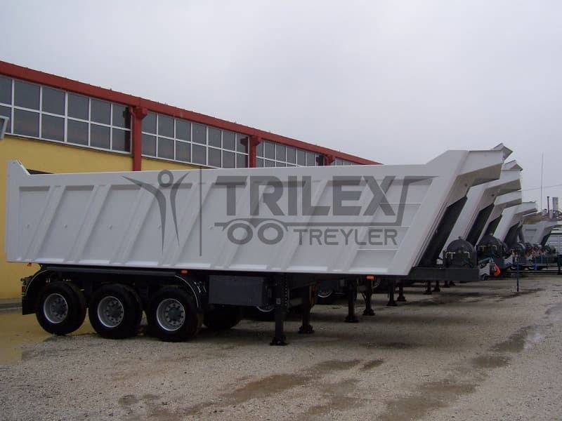 Rock Type Tipping Semi Trailer
