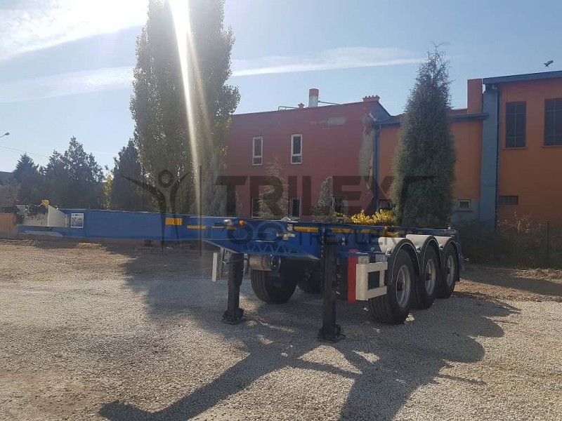 20 Feet Container Chassis Semi Trailer