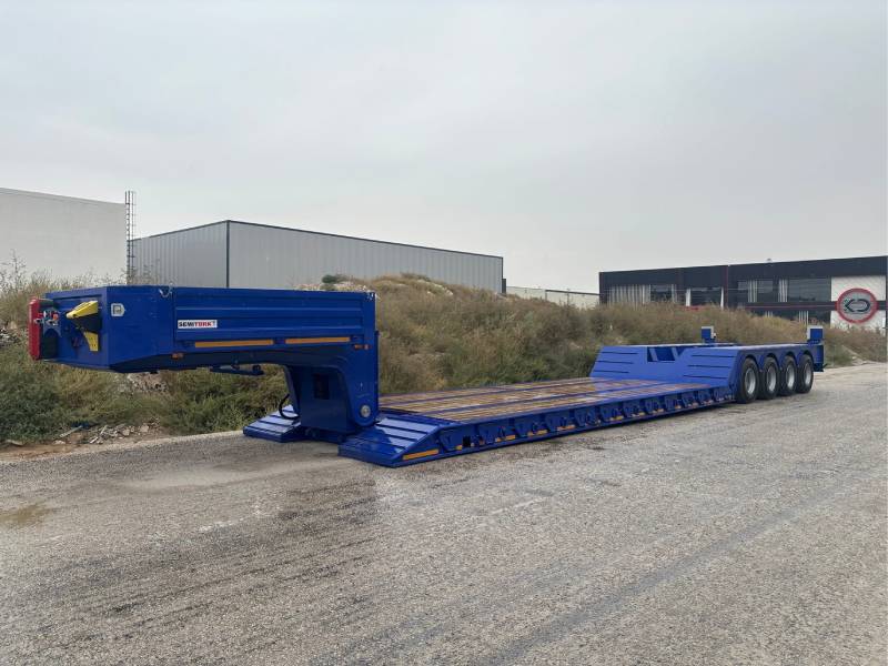 4 Axle Low Loader Semi-Trailer / Truck Trailer