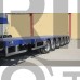 6 axle low-bed semi-trailer