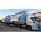 Cotton Transporter Triple Wagon Side Tipper Semi-trailer | Side Dump Semi Trailer