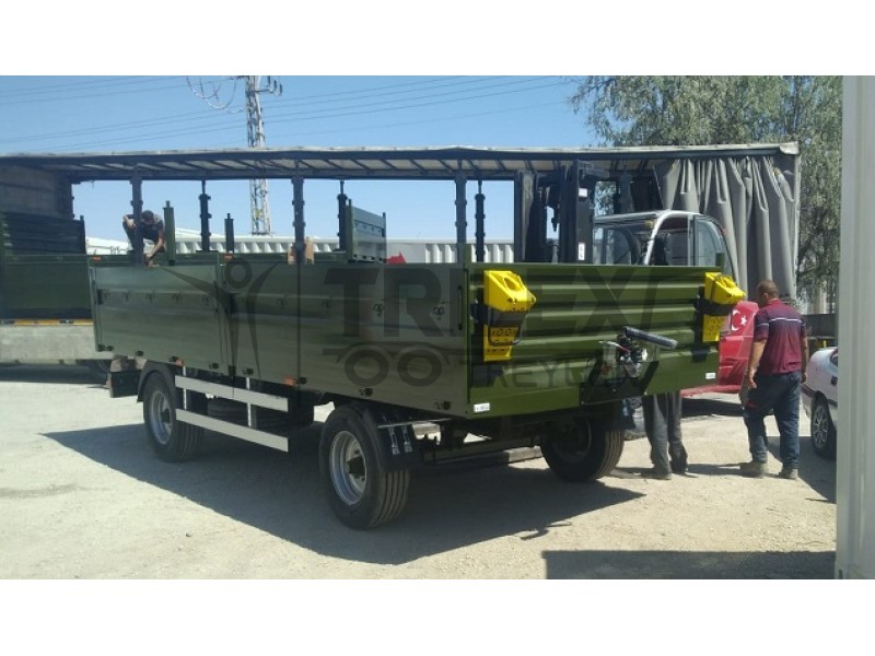 defence industry equipment transport trailer