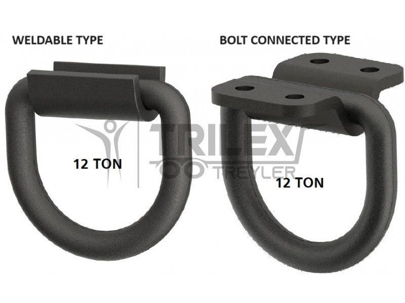 weldable and bolt connected Ro-Ro ring